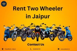 Easy & Affordable: Rent Two Wheelers with akrents in Jaipur