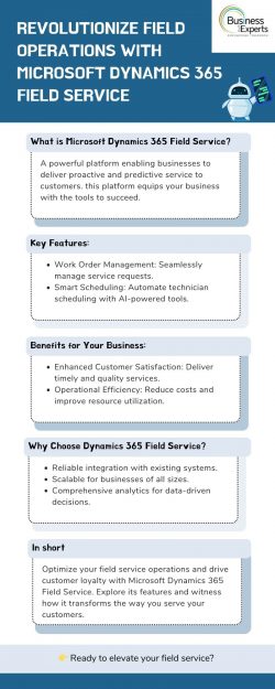 Transform Field Operations with Microsoft Dynamics 365 Field Service