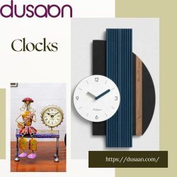 Shop Unique Wall and Table Clocks Online | Dusaan