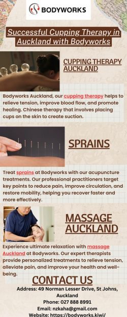 Cupping Therapy Auckland | Bodyworks for Pain Relief & Wellness