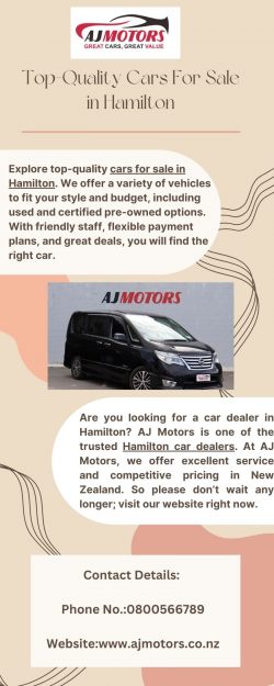 Top-Quality Cars For Sale in Hamilton