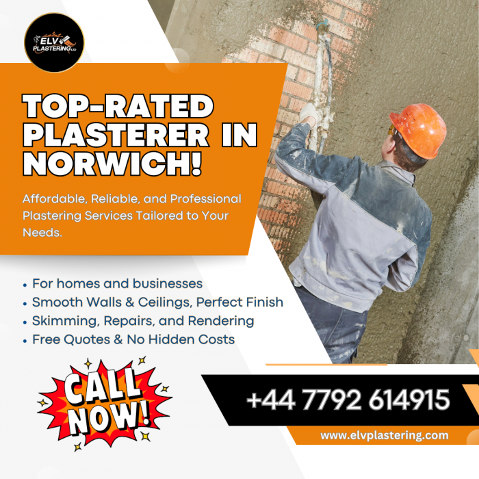 Top-Rated Plasterer in Norwich!