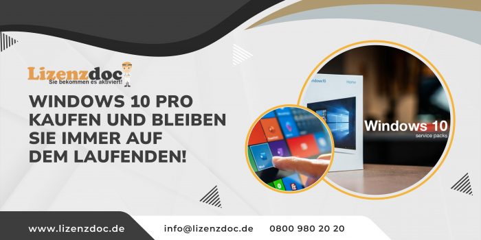 Windows 10 Pro kaufen und bleiben Sie immer auf dem Laufenden!