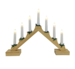 Candlesticks with Replaceable LED Bulbs