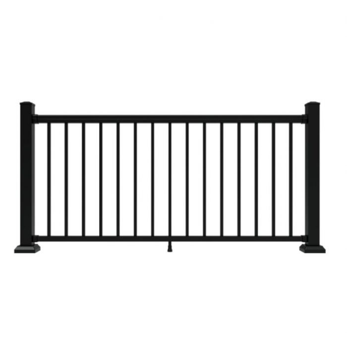 AR400 aluminum rod railing