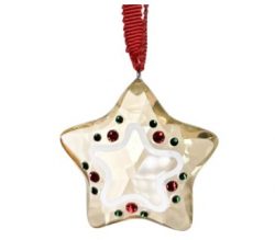 Christmas stars crystal gifts