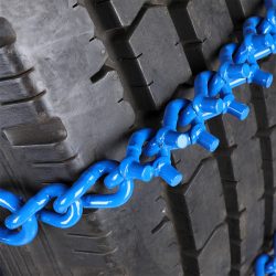 Heavy Equipment Tire Chains: Ensuring Traction and Safety