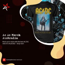 Discover the best AC/DC merch Australia – shirts, hoodies, and more for true fans