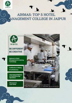 AIHMAS: Top 5 Hotel Management College in Jaipur