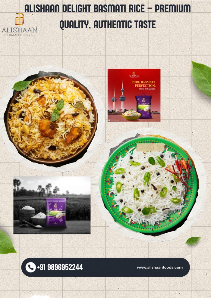 Alishaan Delight Basmati Rice – Premium Quality, Authentic Taste