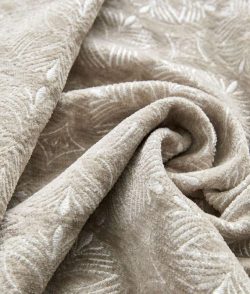 Blackout Curtain Polyester Luxury Chenille Fabric