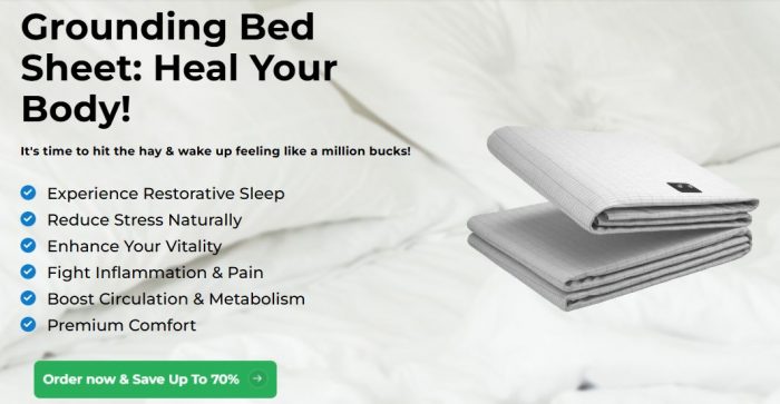 Grounding Bed Sheets: Click to Purchase Online – Simple Facebook Instructions