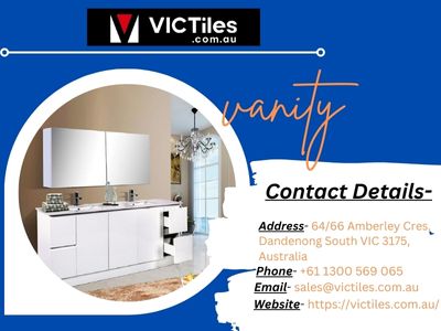 Functional and Stylish Vanities by Victiles – Bathware Experts