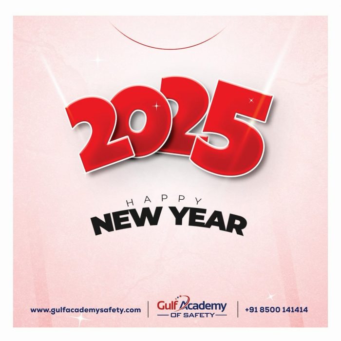 Happy New Year 2025 from Gulf Academy of Safety