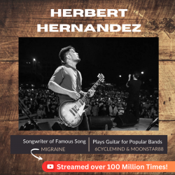 Herbert Hernandez Is A Songwriter Of Famous Song Migraine