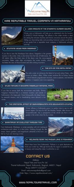 Hire reputable travel company in Kathmandu