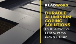 Durable Aluminium Coping Solutions by Kladworx for Stylish Protection