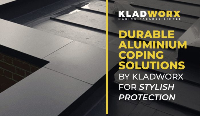 Durable Aluminium Coping Solutions by Kladworx for Stylish Protection