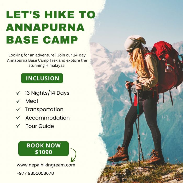 Let’s Hike to Annapurna Base Camp In Nepal
