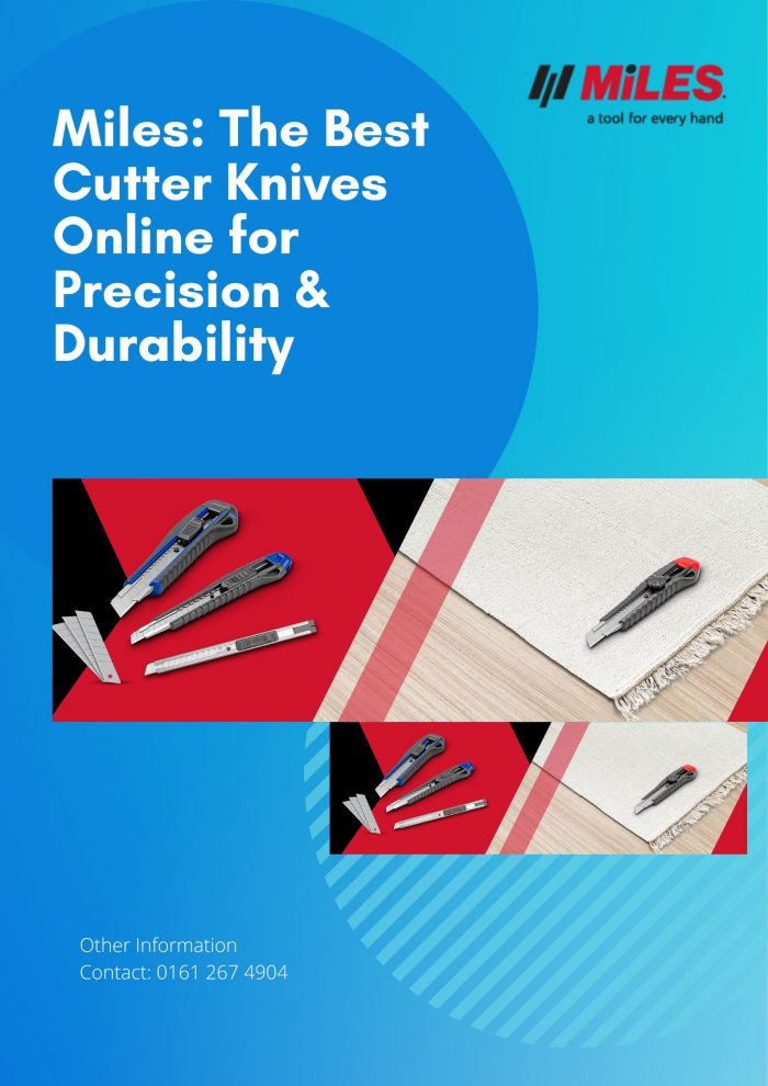 Miles: The Best Cutter Knives Online for Precision & Durability