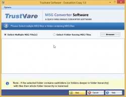 TrustVare MSG to EMLX Converter Software