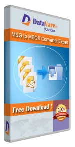 DataVare MSG to MBOX converter Expert