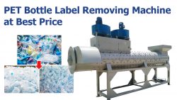 PET Bottle Label Removing Machine