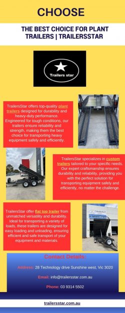 The Best Choice for Plant Trailers | TrailersStar