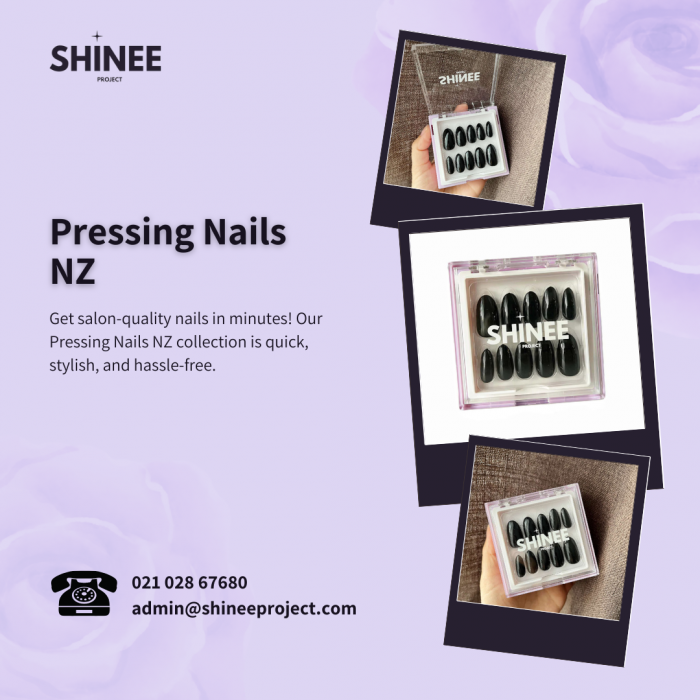 Discover top-quality Pressing Nails in NZ at Shinee Project