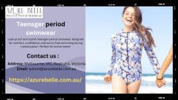 Teenager Period Swimwear Briefs for Tweens & Teens