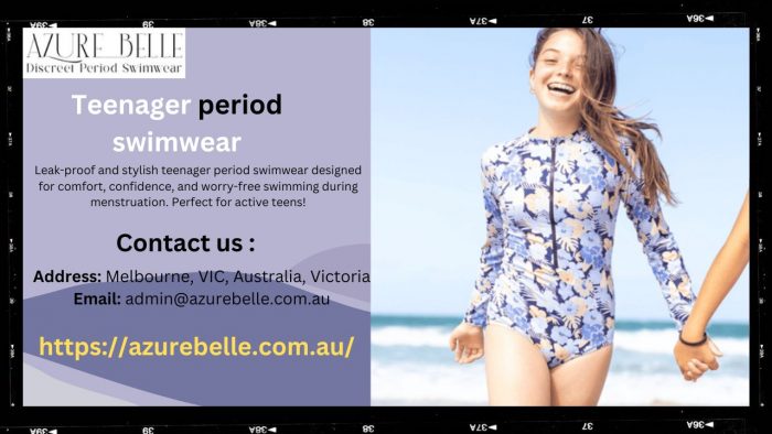 Teenager Period Swimwear Briefs for Tweens & Teens