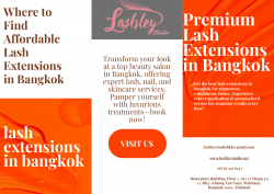 Where to Find Affordable Lash Extensions in Bangkok