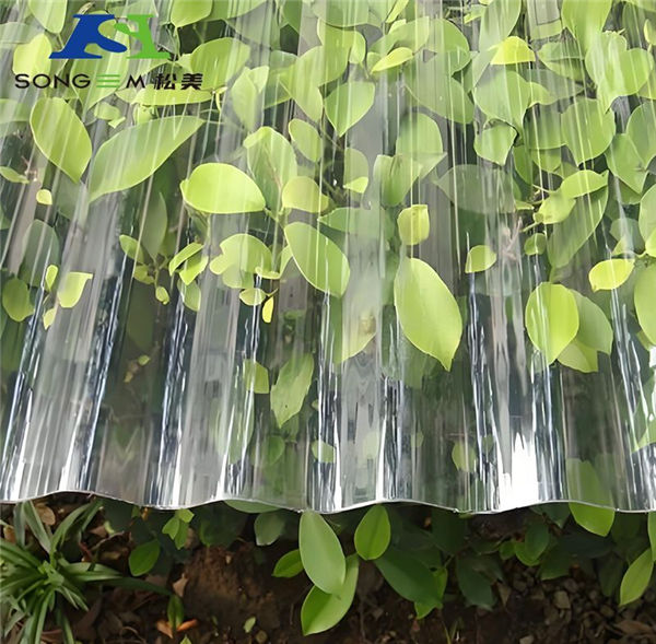 Transparent PC Corrugated Sheet