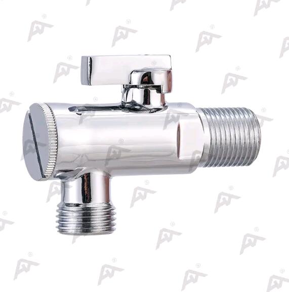Brass Valves for Water/ Gas system Brass Ceramic Core Angle Valve