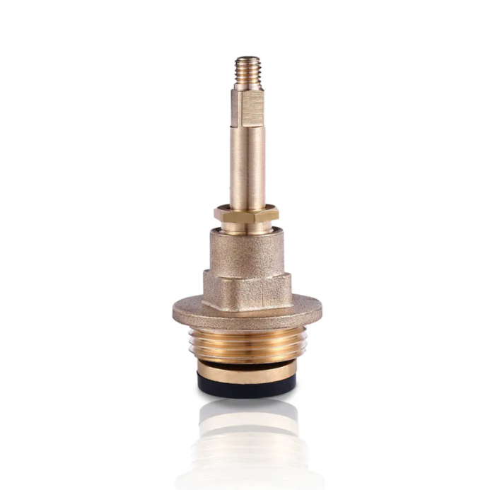 All Copper 3/4 Rod External Thread Pressure Water Plate External Thread Slow Opening Faucet Pipe ...