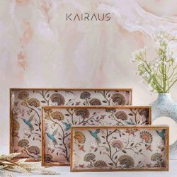 Elegant Handcrafted Decorative Trays – Organizers for Home & Office