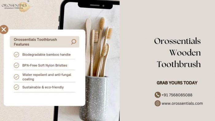 Orossentials Wooden Toothbrush