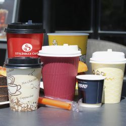 PLA Coated Paper Cups Compostable Coffee Cup
