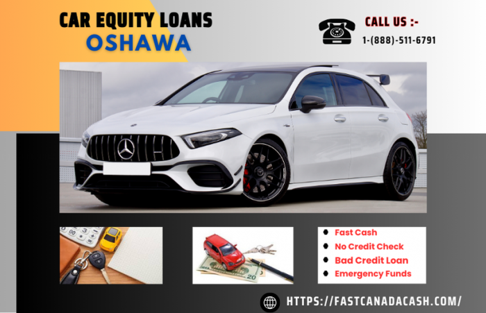 Car Equity Loans in Oshawa – Same-Day Approval, No Credit Checks!