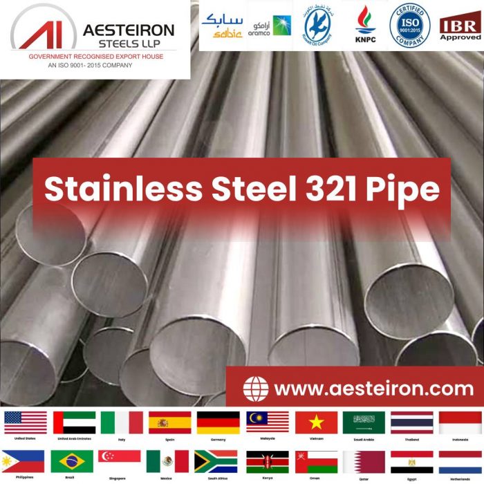 Stainless Steel 321 Pipe Manufacturer