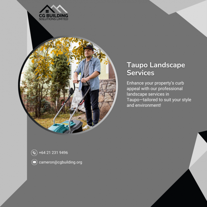 Comprehensive Taupo Landscape Services Offered