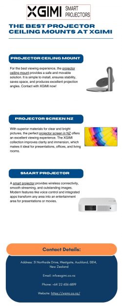 The Best Projector Ceiling mounts At XGIMI 