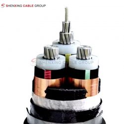 Aluminum Core Cross-Linked Polyethylene Insulated Steel Tape Armored Polyethylene Sheathed Power ...