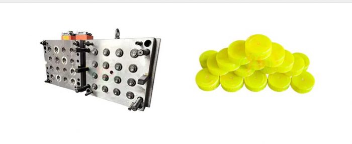 16 CAVITY INJECTION HOT RUNNER OIL BOTTLE CAP MOULD