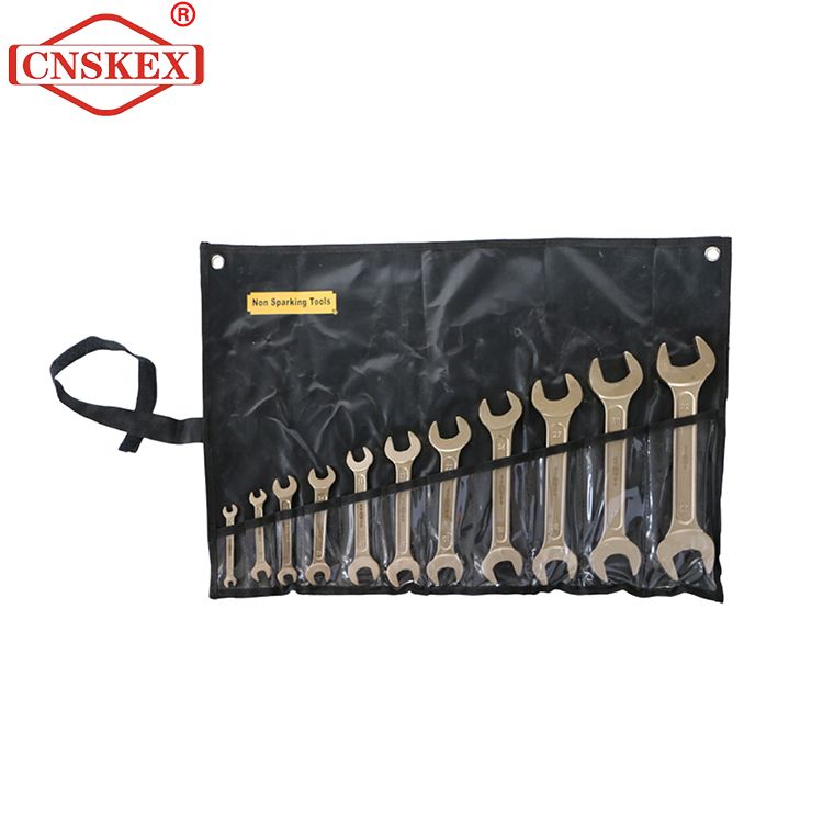 SK138A Non-sparking Double Open End Wrench Set