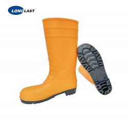 LL-2-10 Customized Yellow / Black PVC boots