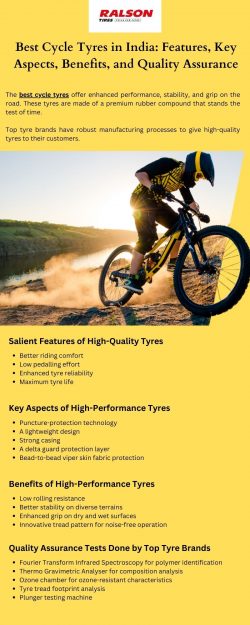 Best Cycle Tyres in India: Features, Key Aspects, Benefits, and Quality Assurance
