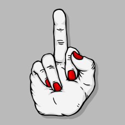 Middle Finger Svg Free
