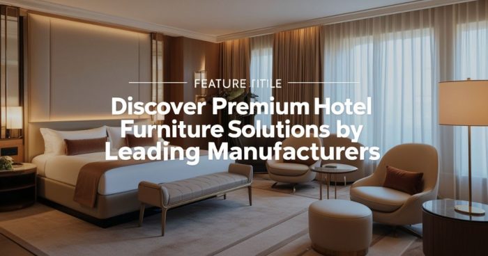 Discover Premium Hotel Furniture Solutions by Leading Manufacturers