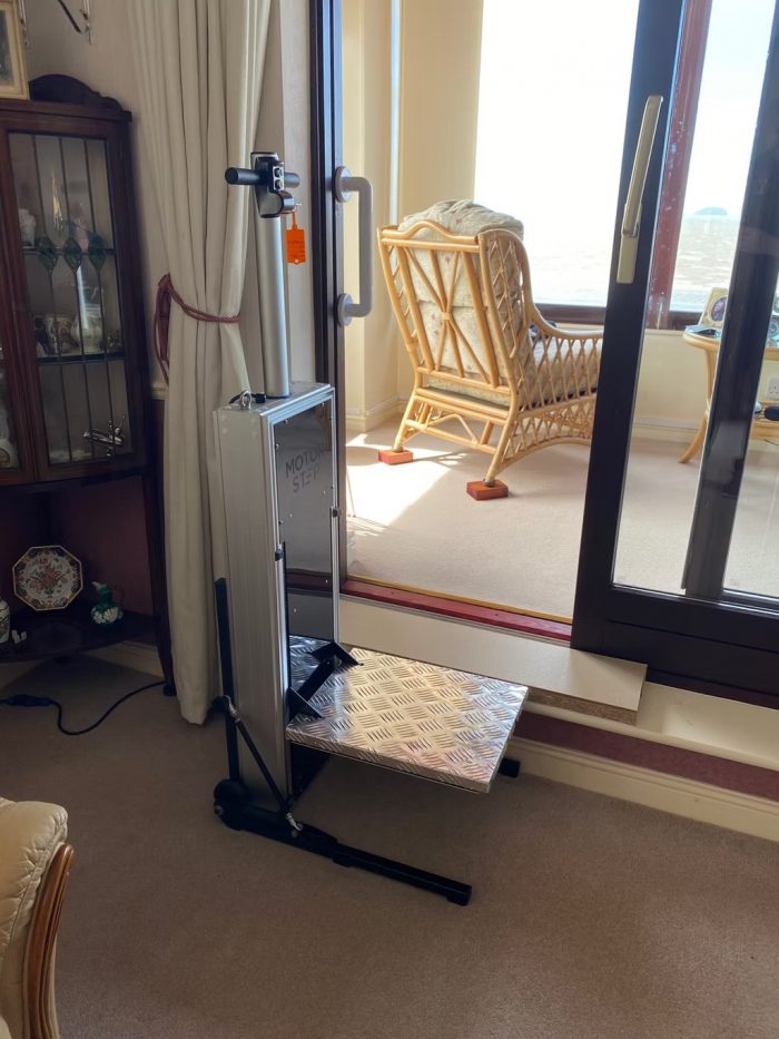 Electric Step Lift for Seniors | Handicap Chair Lift for Stairs